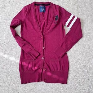 U.S Polo Assn. Cardigan Size Large NWOT
